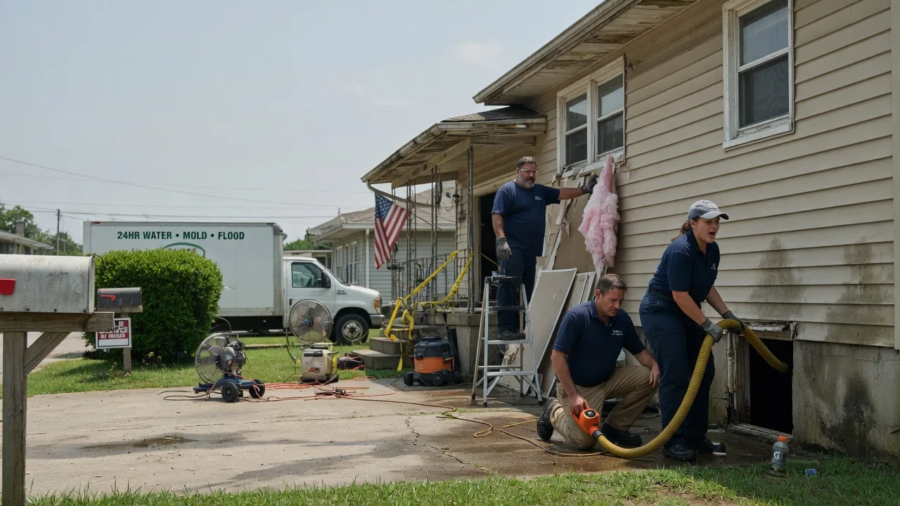 Water Damage Repair in Herrick, IL near me
